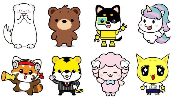 シンプルかわいい！注目されるオリジナルキャラクターお作りします
