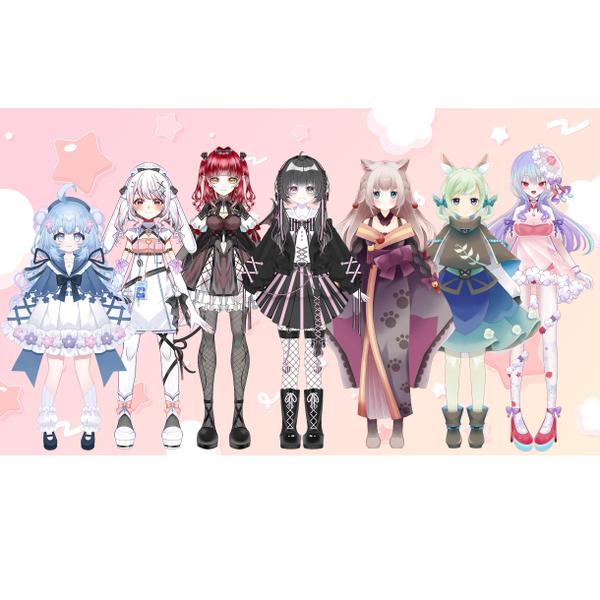 【Live2D】ハイクオリティで高コスパなVtuberの全身モデリングし ます