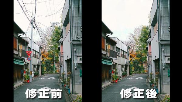 Photoshop等にて1000円～不要物削除や人物レタッチなどの画像加工します