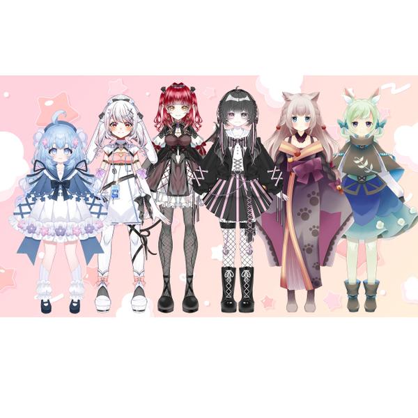 【Live2D】ハイクオリティで高コスパなVtuberの全身モデリングし ます