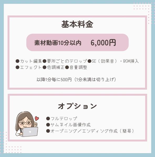 対談・オンデマンド・商品紹介などのYouTube動画編集します