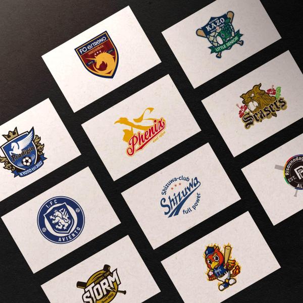 プロが団結力や強さが伝わるチームロゴ（野球、サッカー、バスケなど）を制作します