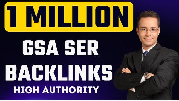  1 million gsa ser seo backlinksます