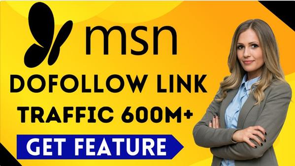  guest post with msn.com,DA 90ます