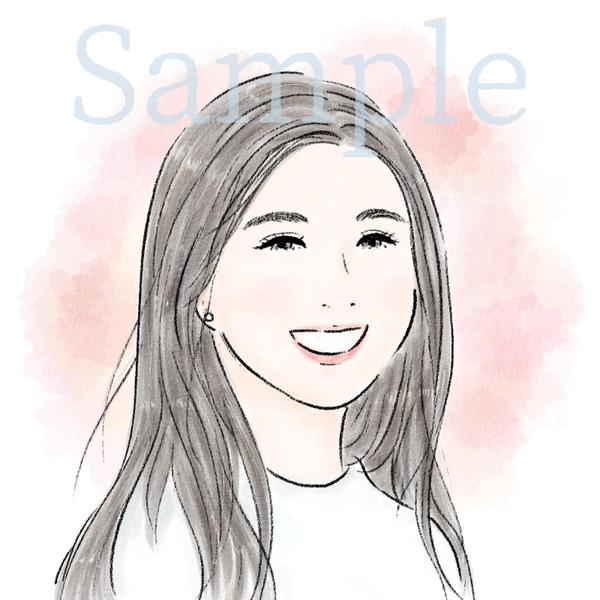【SNSアイコン】似顔絵のアイコンイラストをお描き致します