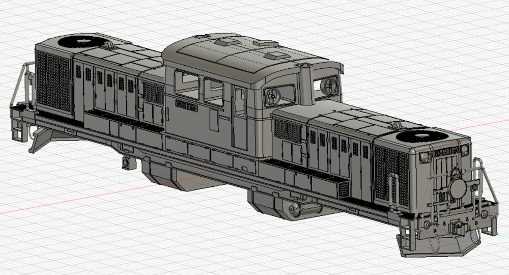鉄道模型を中心に3Dデータを作成します。かなり複雑な3Dデザインも承ります ランサーズ