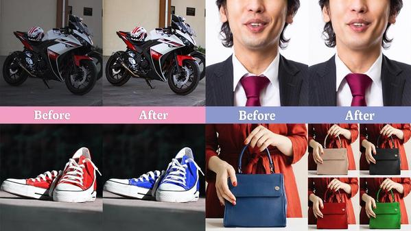 Photoshopによる画像加工・レタッチをいたします