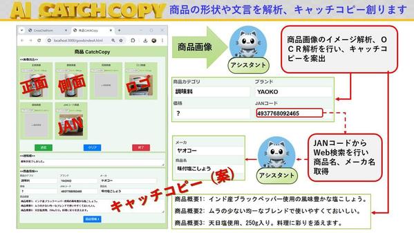 AIキャッチコピー生成ツール「AI CatchCopy」を提供します