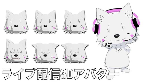 キャラクターのモデリングから3dアバターのセットアップまで担当いたします