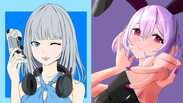 【SNSアイコン】アニメタッチ風の人物のイラスト制作します