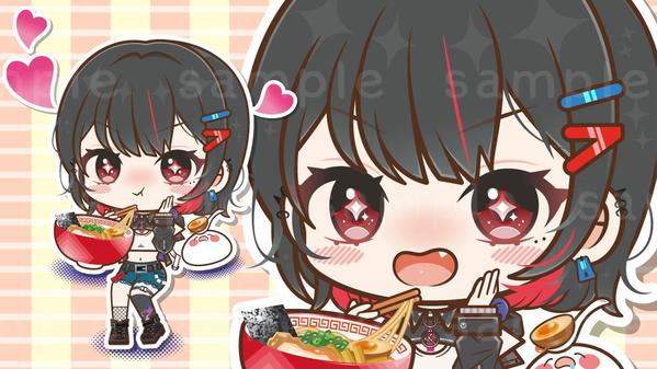 【.aiデータ】ミニキャラをAdobe illustratorで制作いたします