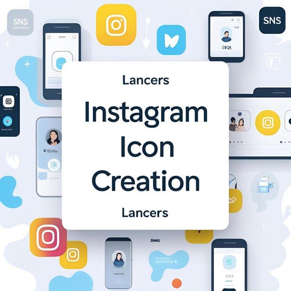 【SNS集客】目を引くInstagramアイコンを制作します