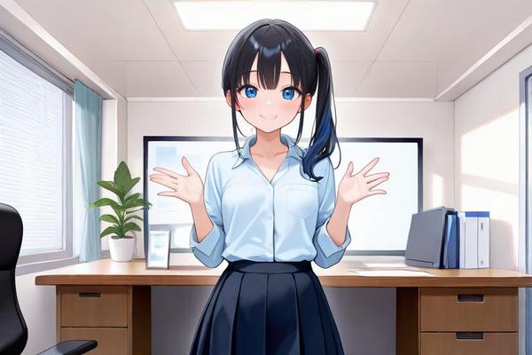 アニメ調キャラクターイラスト（StableDiffusion使用）の制作をいたします