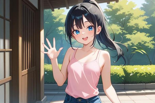 アニメ調キャラクターイラスト（StableDiffusion使用）の制作をいたします