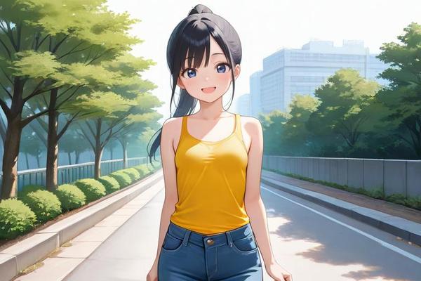 アニメ調キャラクターイラスト（StableDiffusion使用）の制作をいたします