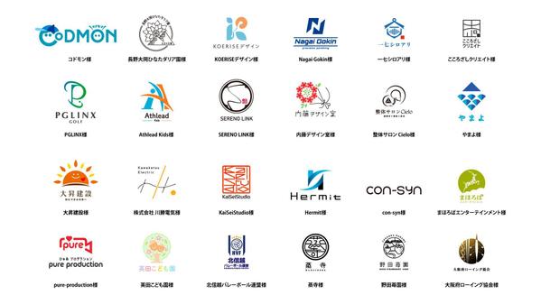 プロのデザイナーがロゴデザインを作成します。ご納得頂けるまで修正は無制限で対応します