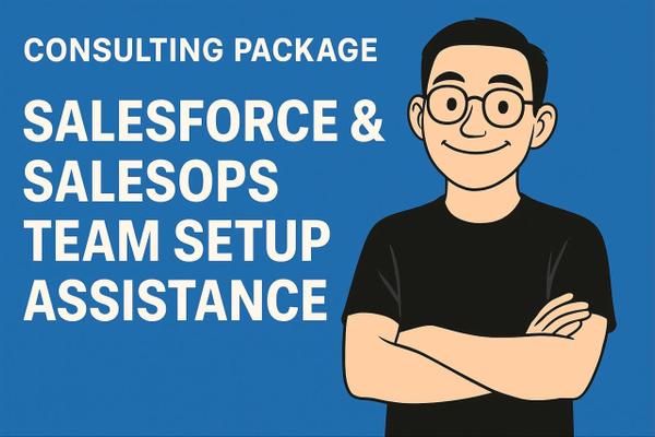 
【Salesforce導入後のお悩みに】社内SalesOpsを立ち上げ、伴走します