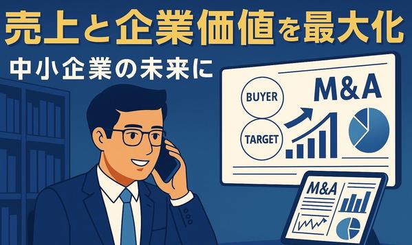 【中小企業向け】売上と企業価値を最大化する営業体制を構築します
