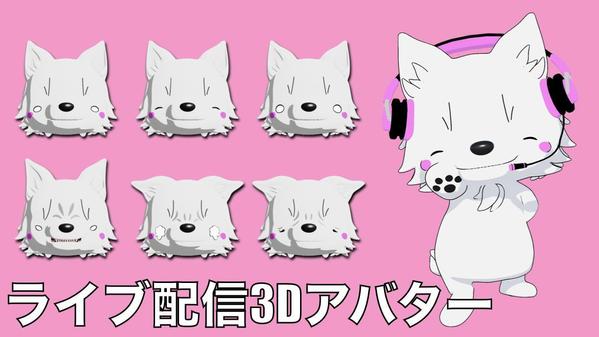 ゆるキャラに特化したかわいいVRMモデルを制作いたします