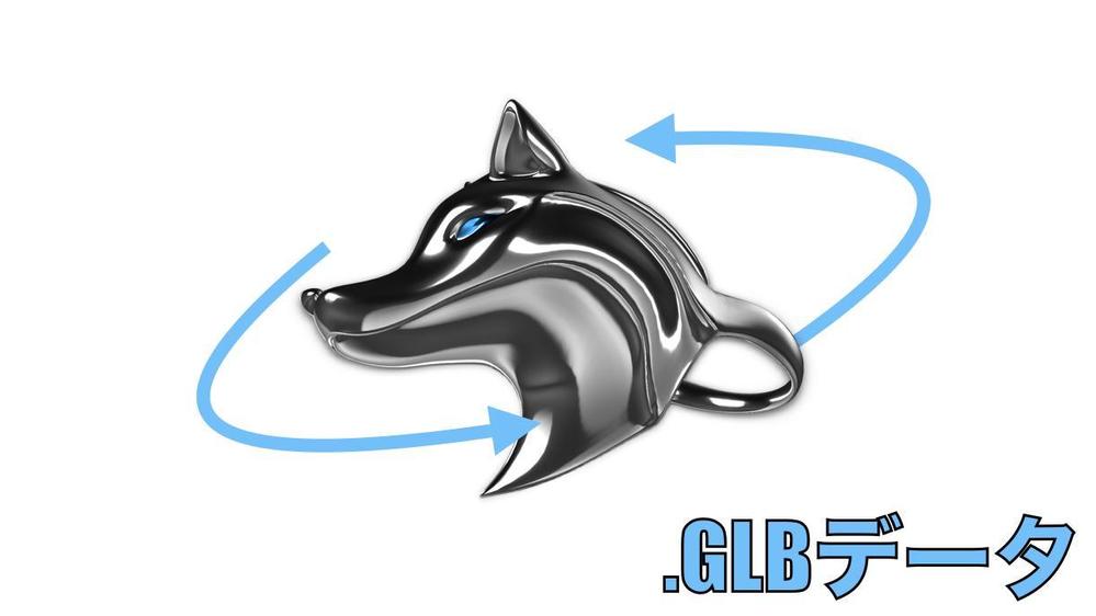 ブラウザ上でくるくる回せる！.glb形式3Dモデルを制作します