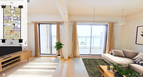 【賃貸・不動産】現地訪問なしで伝わる！360°バーチャルツアーを作成します