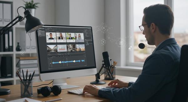 PowerPointのファイルから、プレゼンテーション動画を作成します