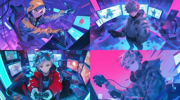 AIを活用して配信用・SNS投稿用オリジナルキャラクターを制作します