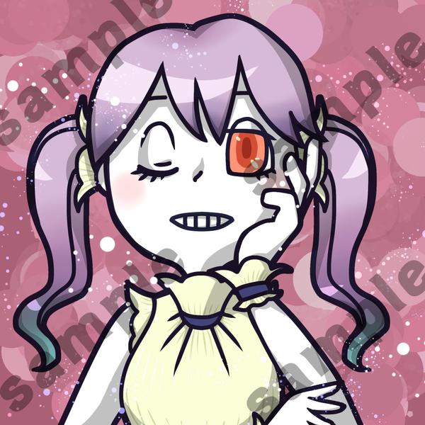 ポップでお洒落なデフォルメイラスト、アイコン作成します