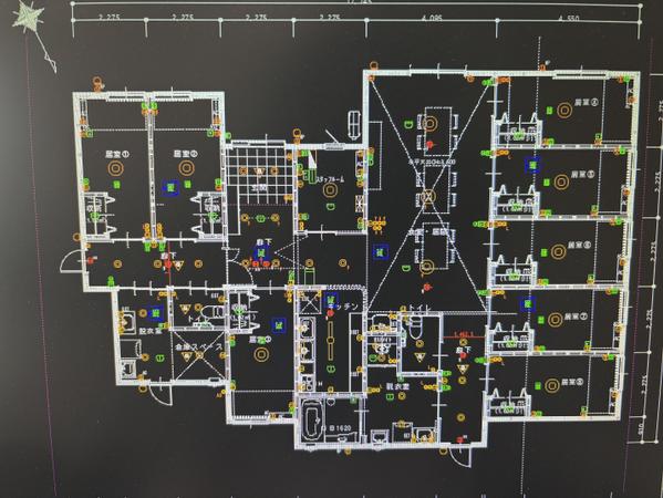 【建築・工務店向け】電気設備設計とCAD図面を作成します