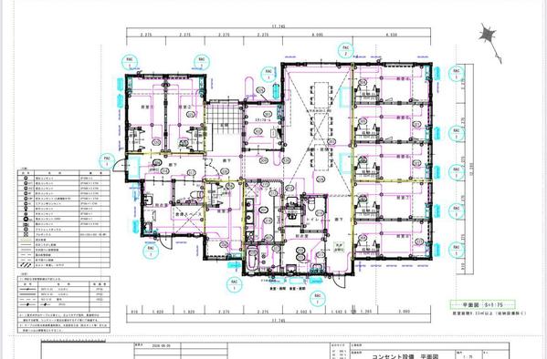 【建築・工務店向け】電気設備CAD図面作成を代行いたします