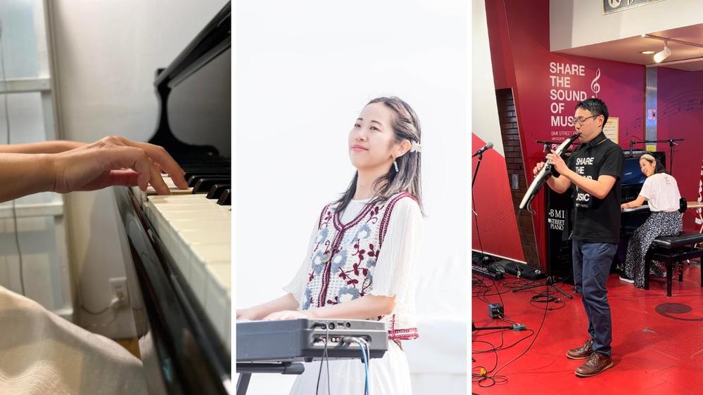 単発１回から受講OK！ライブでかっこよく演奏できるピアノレッスンを提供します