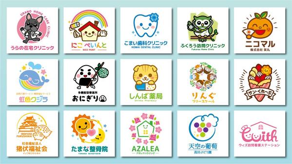 ポップでかわいい｜あなただけのオリジナルロゴをデザインします