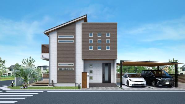 【外観パース】集客と成約に繋がる建築パースを短期間で制作します