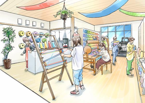 強調、省略思いのまま！水彩風の手書きパースイラストを描きます