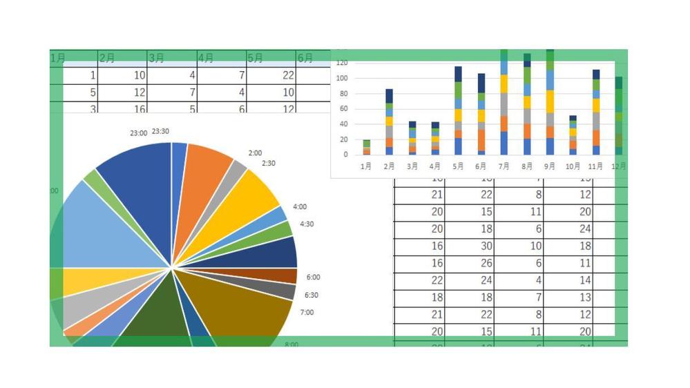 データ入力・リスト作成や集計の自動処理(VBA)化いたします