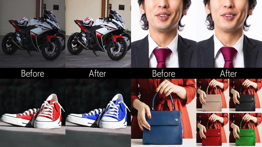 Photoshopによる画像加工・レタッチをいたします