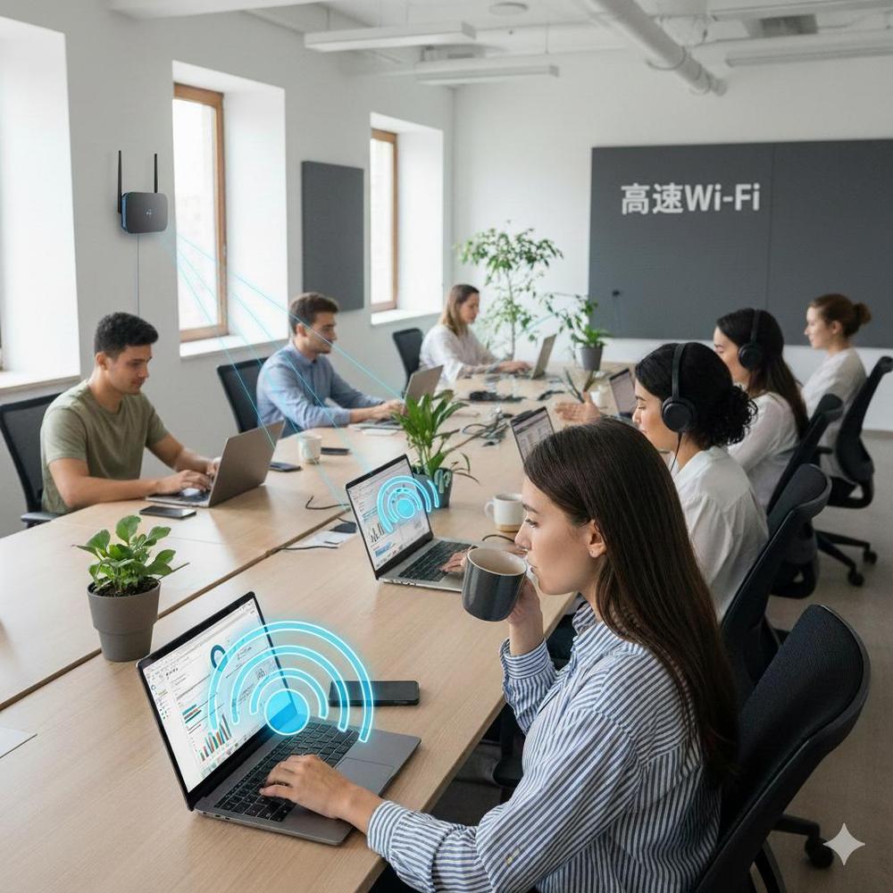 「Wi-Fiが遅い・切れる」を根本解決｜無線LAN設計・構築のプロが対応します