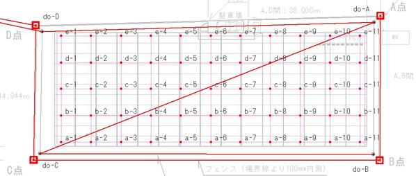 隅だしに最適、TOPCON　杭naviのデータ作成いたします。ます