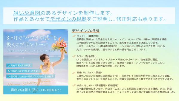 【デザイン説明付】上流設計から考えるヘッダーを制作します