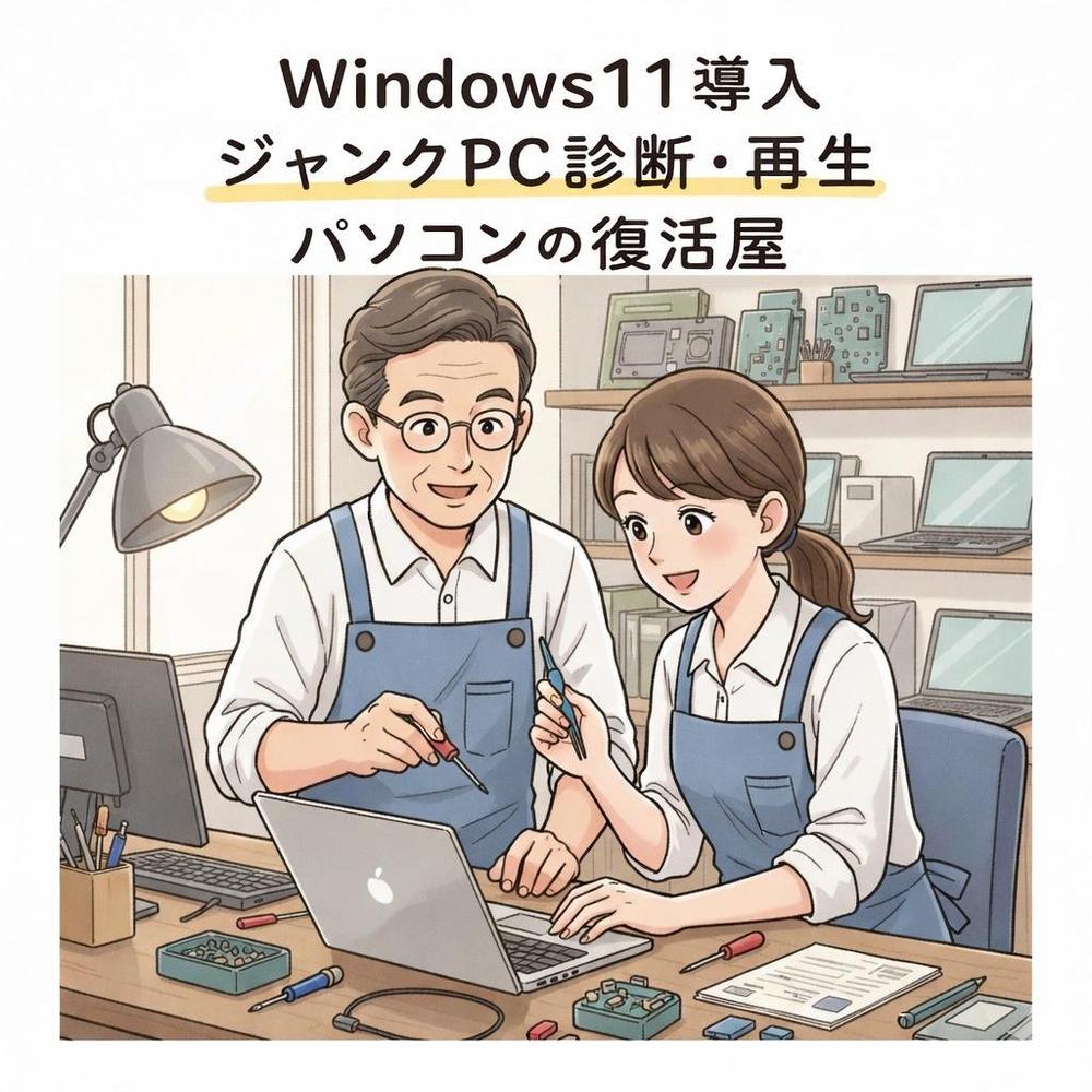 ジャンクPC再生×ゲーミングPC基礎知識｜原因切り分けと構成判断を体系的に学べます