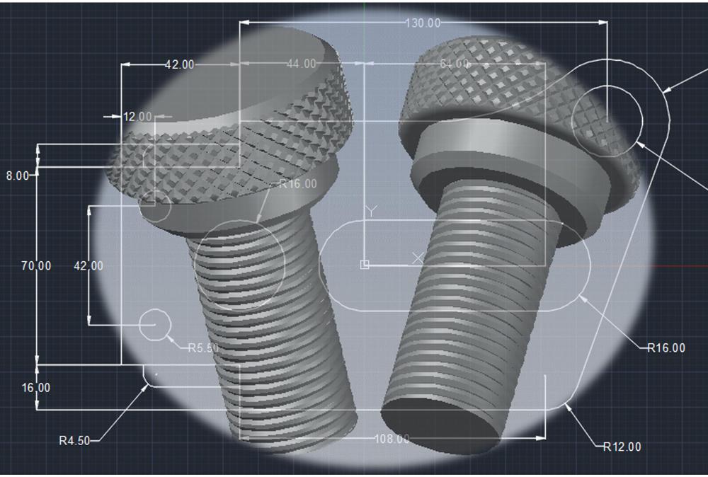 CAD (2D/3D) 図面・データを作成と3Dプリントを出力いたします