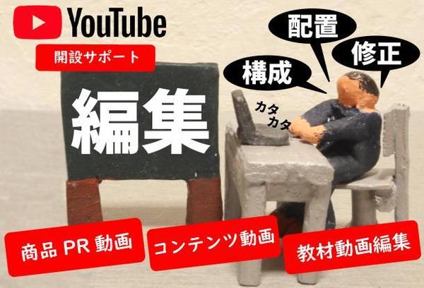 YouTube動画編集＠Webデザイナー　音楽と映像でテンポよく魅せます