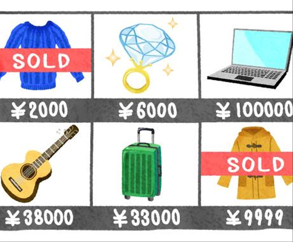 フリマアプリの全ての商品を自動的に値下げ/値上げします