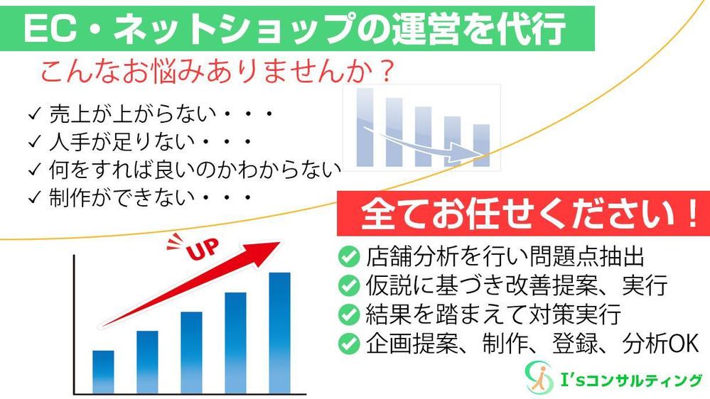 【スタンダードプラン】EC・ネットショップの運営を代行します