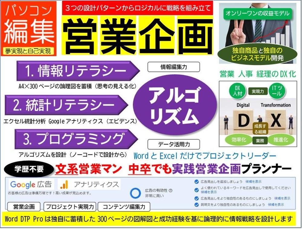 行政書士 社労士 税理士 営業 GoogleサイトとCanvaで営業支援できます