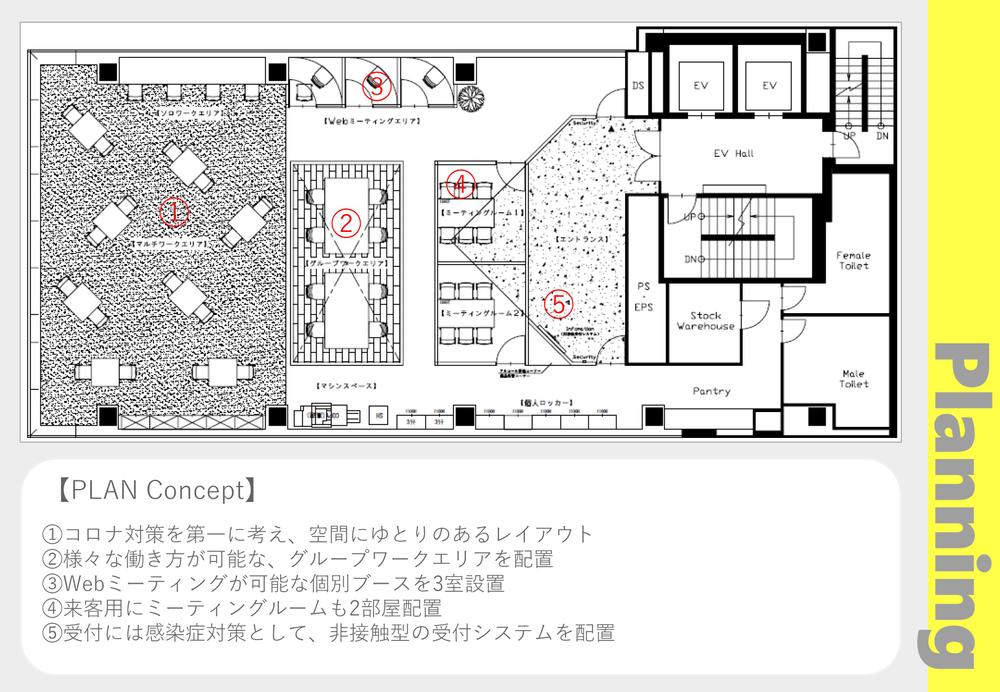 クライアントに喜ばれるオフィスDesign＋現場にも喜ばれるDesignを提供します