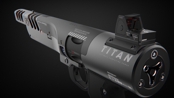 【3DCG 武器・銃・小物デザイン】Sci-Fi 銃、小物デザイン承ります