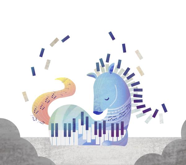 〝物語のワンシーン〟のような幻想的な動物イラストを制作いたします