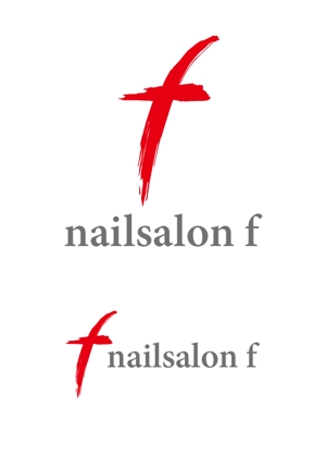 shima67 (shima67)さんのネイルサロン f のロゴへの提案
