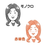 菊地智美 (satomi_kikuchi)さんの学習塾の講師の顔イラストへの提案